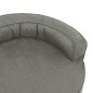vidaXL Hundematratze Ergonomisch 75x53cm Leinenoptik Grau vidaXL Hundematratze Ergonomisch 75x53cm Leinenoptik Grau
