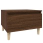 vidaXL Beistelltisch Braun Eichen-Optik 50x46x35 cm Holzwerkstoff vidaXL Beistelltisch Braun Eichen-Optik 50x46x35 cm Holzwerkstoff