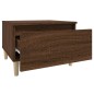 vidaXL Beistelltisch Braun Eichen-Optik 50x46x35 cm Holzwerkstoff vidaXL Beistelltisch Braun Eichen-Optik 50x46x35 cm Holzwerkstoff