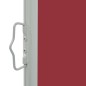 vidaXL Ausziehbare Seitenmarkise 80×300 cm Rot vidaXL Ausziehbare Seitenmarkise 80×300 cm Rot