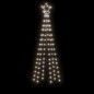 vidaXL LED-Weihnachtsbaum mit Erdnägeln Kaltweiß 108 LEDs 180 cm vidaXL LED-Weihnachtsbaum mit Erdnägeln Kaltweiß 108 LEDs 180 cm