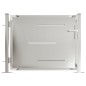 vidaXL Gartentor 100x75 cm Edelstahl vidaXL Gartentor 100x75 cm Edelstahl