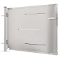 vidaXL Gartentor 100x75 cm Edelstahl vidaXL Gartentor 100x75 cm Edelstahl