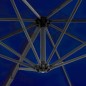 vidaXL Ampelschirm mit Aluminium-Mast Azurblau 300 cm vidaXL Ampelschirm mit Aluminium-Mast Azurblau 300 cm