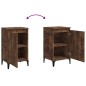 vidaXL Nachttisch Räuchereiche 40x35x70 cm Holzwerkstoff vidaXL Nachttisch Räuchereiche 40x35x70 cm Holzwerkstoff