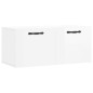 vidaXL Wandschrank Hochglanz-Weiß 80x36,5x35 cm Holzwerkstoff vidaXL Wandschrank Hochglanz-Weiß 80x36,5x35 cm Holzwerkstoff