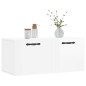 vidaXL Wandschrank Hochglanz-Weiß 80x36,5x35 cm Holzwerkstoff vidaXL Wandschrank Hochglanz-Weiß 80x36,5x35 cm Holzwerkstoff
