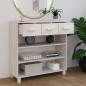 vidaXL Konsolentisch HAMAR Weiß 90x35x90 cm Massivholz Kiefer vidaXL Konsolentisch HAMAR Weiß 90x35x90 cm Massivholz Kiefer