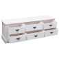 vidaXL TV-Schrank Antik-Weiß 108x30x40 cm Massivholz Paulownia vidaXL TV-Schrank Antik-Weiß 108x30x40 cm Massivholz Paulownia