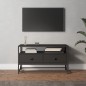 vidaXL TV-Schrank Schwarz 80x35x45 cm Holzwerkstoff vidaXL TV-Schrank Schwarz 80x35x45 cm Holzwerkstoff
