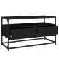 vidaXL TV-Schrank Schwarz 80x35x45 cm Holzwerkstoff vidaXL TV-Schrank Schwarz 80x35x45 cm Holzwerkstoff