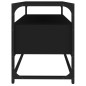 vidaXL TV-Schrank Schwarz 80x35x45 cm Holzwerkstoff vidaXL TV-Schrank Schwarz 80x35x45 cm Holzwerkstoff
