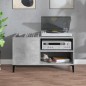 vidaXL Plattenschrank Betongrau 84,5x38x48 cm Holzwerkstoff vidaXL Plattenschrank Betongrau 84,5x38x48 cm Holzwerkstoff