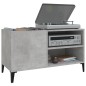 vidaXL Plattenschrank Betongrau 84,5x38x48 cm Holzwerkstoff vidaXL Plattenschrank Betongrau 84,5x38x48 cm Holzwerkstoff