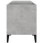 vidaXL Plattenschrank Betongrau 84,5x38x48 cm Holzwerkstoff vidaXL Plattenschrank Betongrau 84,5x38x48 cm Holzwerkstoff