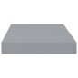 vidaXL Schweberegal Grau 40x23x3,8 cm MDF vidaXL Schweberegal Grau 40x23x3,8 cm MDF
