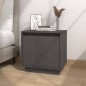vidaXL Nachttische 2 Stk. Grau 40x30x40 cm Massivholz Kiefer vidaXL Nachttische 2 Stk. Grau 40x30x40 cm Massivholz Kiefer