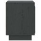 vidaXL Nachttische 2 Stk. Grau 40x30x40 cm Massivholz Kiefer vidaXL Nachttische 2 Stk. Grau 40x30x40 cm Massivholz Kiefer