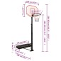 vidaXL Basketballständer Weiß 258-363 cm Polyethylen vidaXL Basketballständer Weiß 258-363 cm Polyethylen