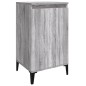 vidaXL Nachttisch Grau Sonoma 40x35x70 cm Holzwerkstoff vidaXL Nachttisch Grau Sonoma 40x35x70 cm Holzwerkstoff