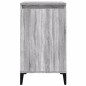 vidaXL Nachttisch Grau Sonoma 40x35x70 cm Holzwerkstoff vidaXL Nachttisch Grau Sonoma 40x35x70 cm Holzwerkstoff