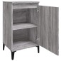 vidaXL Nachttisch Grau Sonoma 40x35x70 cm Holzwerkstoff vidaXL Nachttisch Grau Sonoma 40x35x70 cm Holzwerkstoff