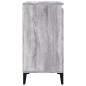 vidaXL Nachttisch Grau Sonoma 40x35x70 cm Holzwerkstoff vidaXL Nachttisch Grau Sonoma 40x35x70 cm Holzwerkstoff