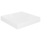 vidaXL Schweberegale 4 Stk. Hochglanz-Weiß 23x23,5x3,8 cm MDF vidaXL Schweberegale 4 Stk. Hochglanz-Weiß 23x23,5x3,8 cm MDF
