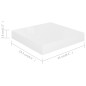 vidaXL Schweberegale 4 Stk. Hochglanz-Weiß 23x23,5x3,8 cm MDF vidaXL Schweberegale 4 Stk. Hochglanz-Weiß 23x23,5x3,8 cm MDF