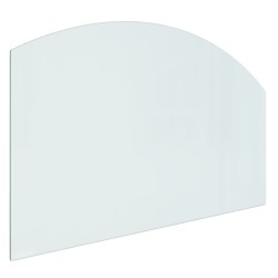 vidaXL Kaminofen Glasplatte 100x60 cm