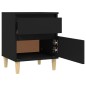 vidaXL Nachttische 2 Stk. Schwarz 40x35x50 cm vidaXL Nachttische 2 Stk. Schwarz 40x35x50 cm