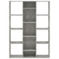 vidaXL Raumteiler/Bücherregal Betongrau 100x24x140 cm Holzwerkstoff vidaXL Raumteiler/Bücherregal Betongrau 100x24x140 cm Holzwerkstoff