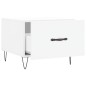 vidaXL Couchtische 2 Stk. Weiß 50x50x40 cm Holzwerkstoff vidaXL Couchtische 2 Stk. Weiß 50x50x40 cm Holzwerkstoff