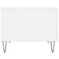 vidaXL Couchtische 2 Stk. Weiß 50x50x40 cm Holzwerkstoff vidaXL Couchtische 2 Stk. Weiß 50x50x40 cm Holzwerkstoff
