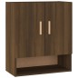 vidaXL Wandschrank Braun Eichen-Optik 60x31x70 cm Holzwerkstoff vidaXL Wandschrank Braun Eichen-Optik 60x31x70 cm Holzwerkstoff