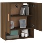 vidaXL Wandschrank Braun Eichen-Optik 60x31x70 cm Holzwerkstoff vidaXL Wandschrank Braun Eichen-Optik 60x31x70 cm Holzwerkstoff