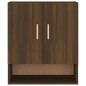 vidaXL Wandschrank Braun Eichen-Optik 60x31x70 cm Holzwerkstoff vidaXL Wandschrank Braun Eichen-Optik 60x31x70 cm Holzwerkstoff