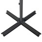 vidaXL Sonnenschirm mit Aluminium-Mast 500 cm Schwarz vidaXL Sonnenschirm mit Aluminium-Mast 500 cm Schwarz