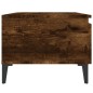 vidaXL Beistelltisch Räuchereiche 50x46x35 cm Holzwerkstoff vidaXL Beistelltisch Räuchereiche 50x46x35 cm Holzwerkstoff
