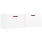 vidaXL Wandschrank Hochglanz-Weiß 100x36,5x35 cm Holzwerkstoff vidaXL Wandschrank Hochglanz-Weiß 100x36,5x35 cm Holzwerkstoff