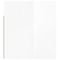 vidaXL Wand-Nachttisch Hochglanz-Weiß 50x36x40 cm vidaXL Wand-Nachttisch Hochglanz-Weiß 50x36x40 cm