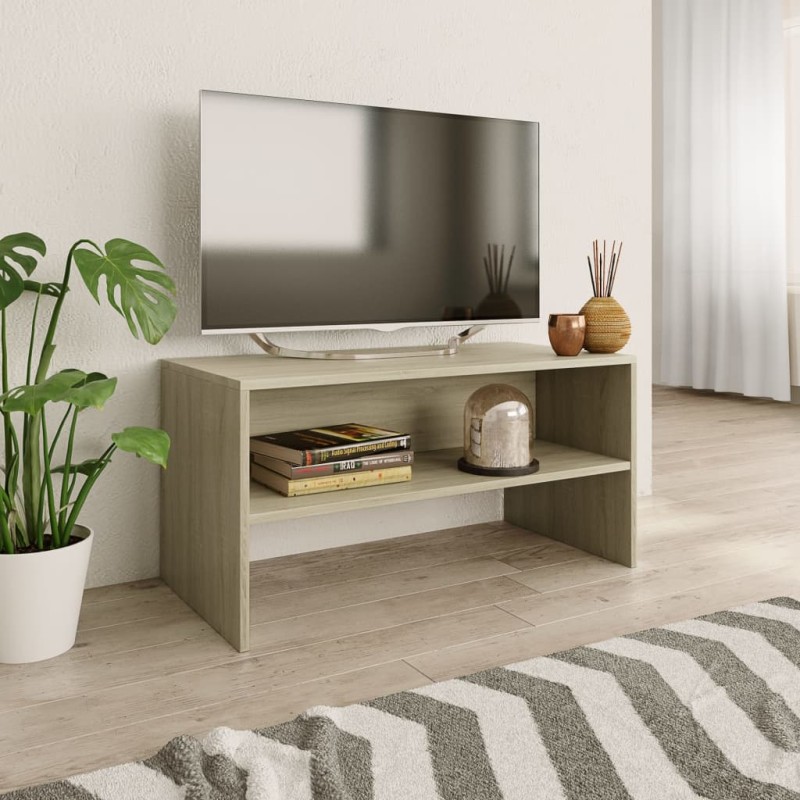 vidaXL TV-Schrank Sonoma-Eiche 80x40x40 cm Holzwerkstoff vidaXL TV-Schrank Sonoma-Eiche 80x40x40 cm Holzwerkstoff