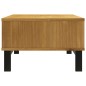 vidaXL Couchtisch FLAM 100x50x32,5 cm Massivholz Kiefer vidaXL Couchtisch FLAM 100x50x32,5 cm Massivholz Kiefer