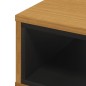 vidaXL Couchtisch FLAM 100x50x32,5 cm Massivholz Kiefer vidaXL Couchtisch FLAM 100x50x32,5 cm Massivholz Kiefer
