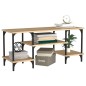 vidaXL TV-Schrank Sonoma-Eiche 102x35x45,5 cm Holzwerkstoff vidaXL TV-Schrank Sonoma-Eiche 102x35x45,5 cm Holzwerkstoff