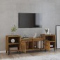 vidaXL TV-Schrank Räuchereiche 160x35x55 cm Holzwerkstoff vidaXL TV-Schrank Räuchereiche 160x35x55 cm Holzwerkstoff