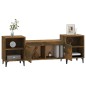 vidaXL TV-Schrank Räuchereiche 160x35x55 cm Holzwerkstoff vidaXL TV-Schrank Räuchereiche 160x35x55 cm Holzwerkstoff