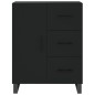 Highboard Schwarz 69,5x34x180 cm Holzwerkstoff Highboard Schwarz 69,5x34x180 cm Holzwerkstoff