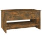 vidaXL Couchtisch Räuchereiche 80x50x40 cm Holzwerkstoff vidaXL Couchtisch Räuchereiche 80x50x40 cm Holzwerkstoff