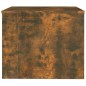 vidaXL Couchtisch Räuchereiche 80x50x40 cm Holzwerkstoff vidaXL Couchtisch Räuchereiche 80x50x40 cm Holzwerkstoff